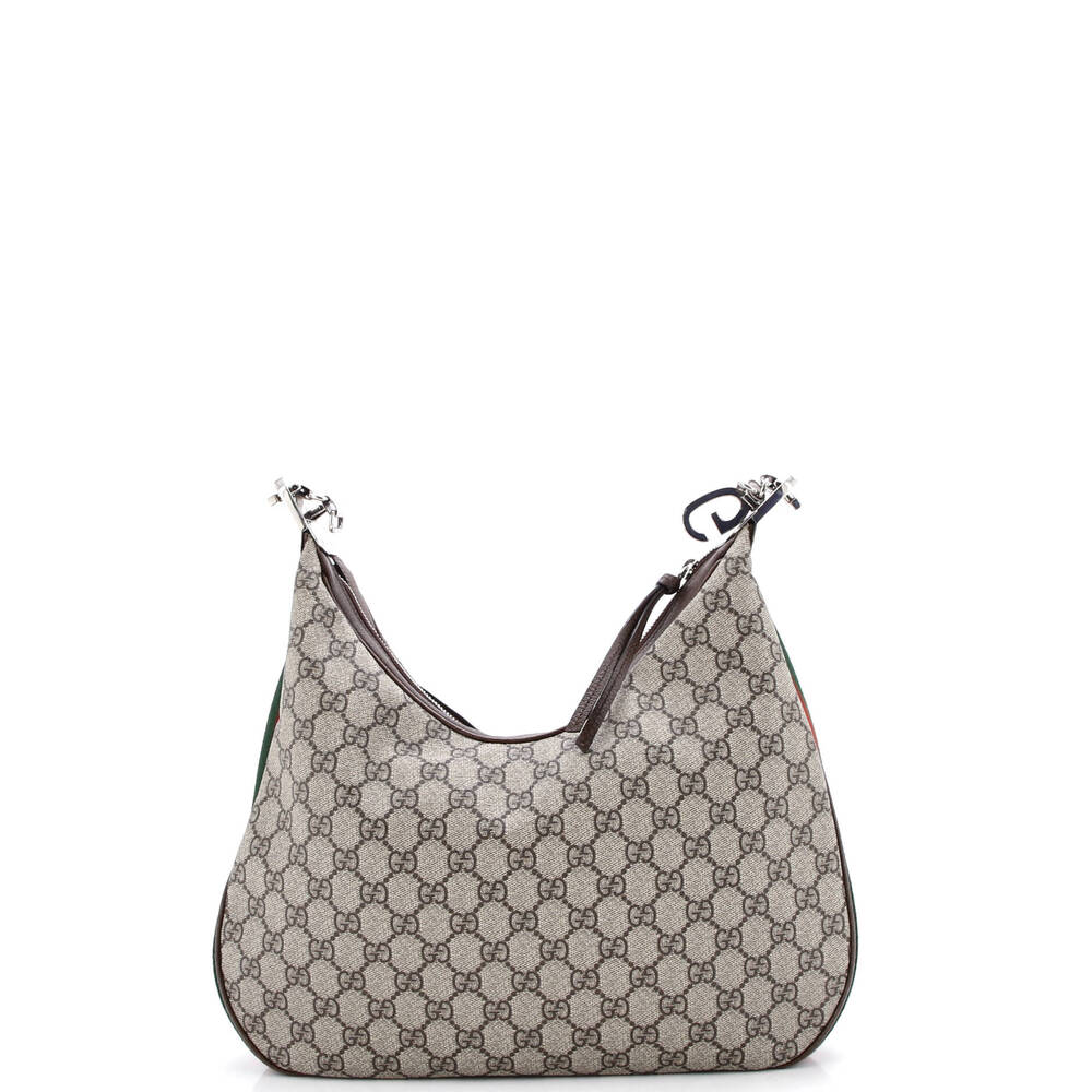 Gucci Attache Shoulder Bag Gg Coated #204704G21B - Picture 3 of 7